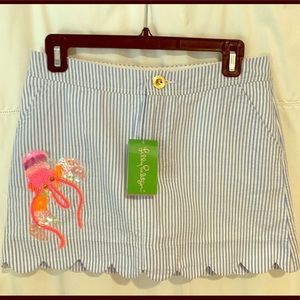 Lilly Pulitzer Colette Skort Size 0 NWT!